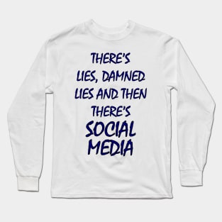 Damned Lies 02. Long Sleeve T-Shirt